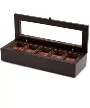 Wolf WM Brown 5 Piece Watch Box 800672