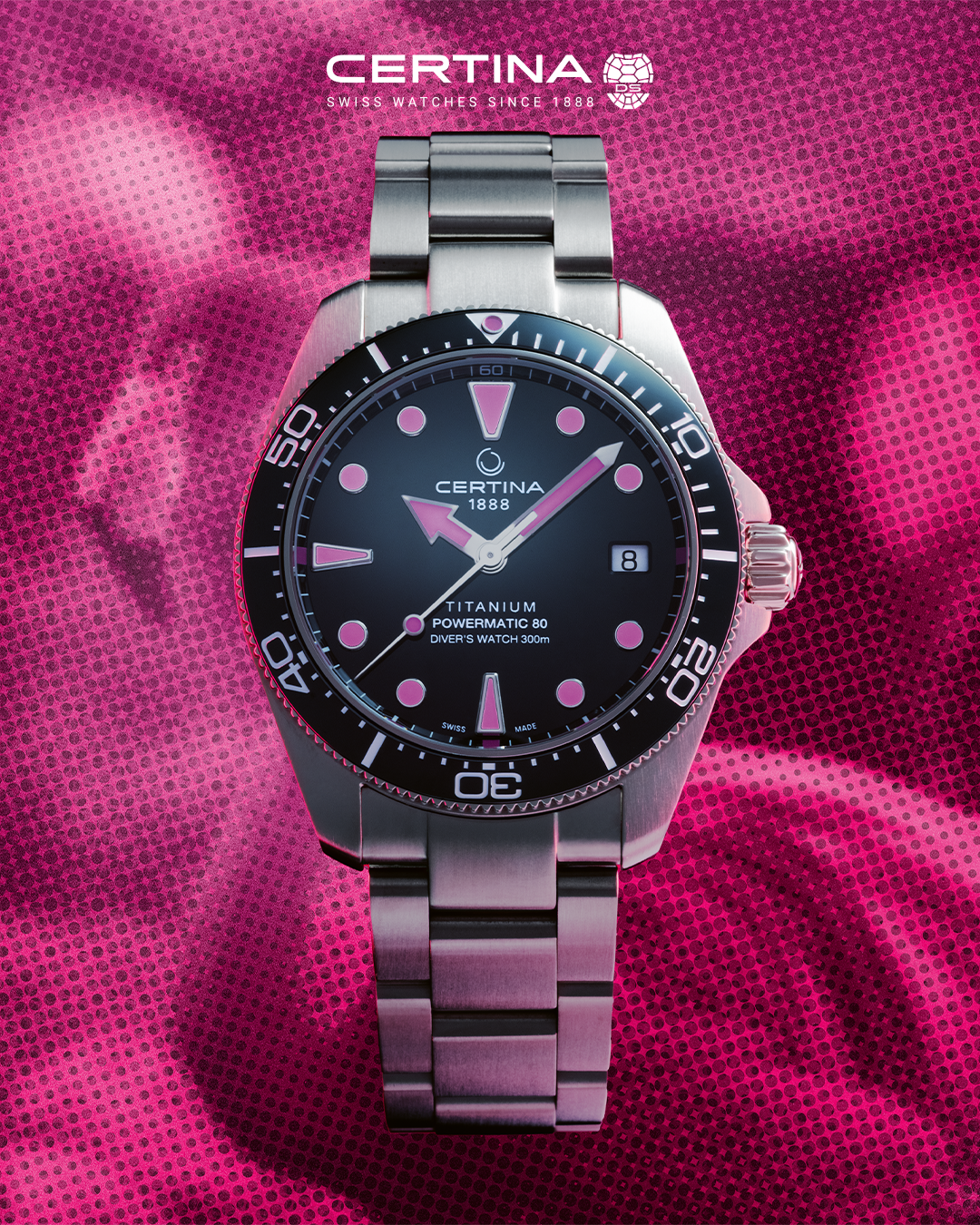 Certina DS Action Diver 38mm Titanium C048.807.44.051.01