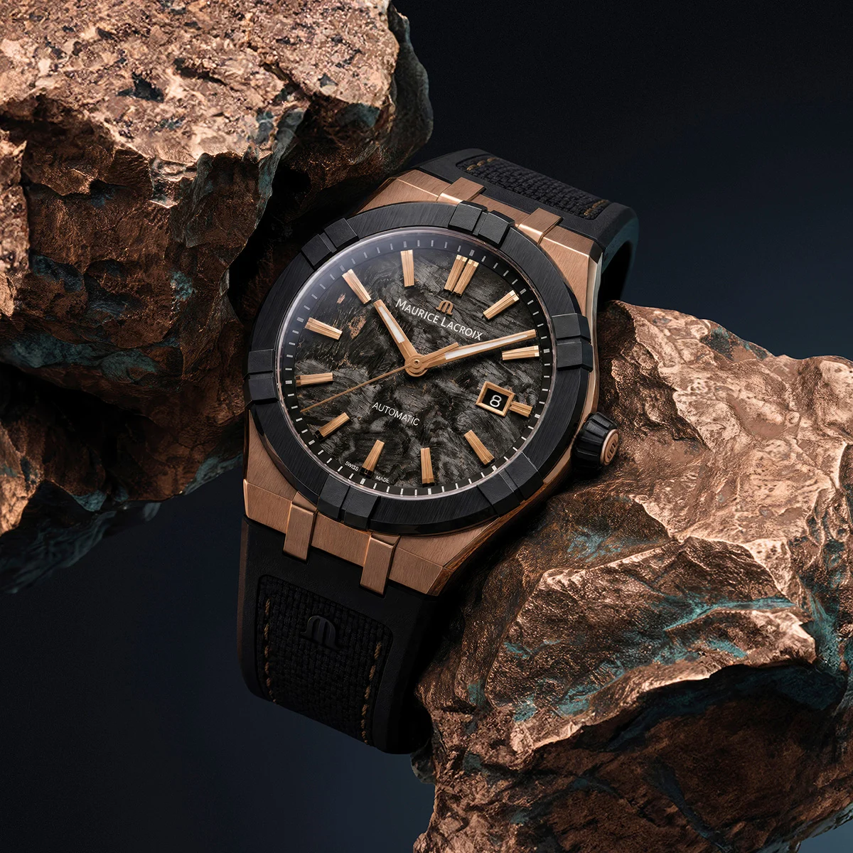 Maurice Lacroix AIKON-IC Frozen Carbon Limited Edition AC6008-BRL20-730-2